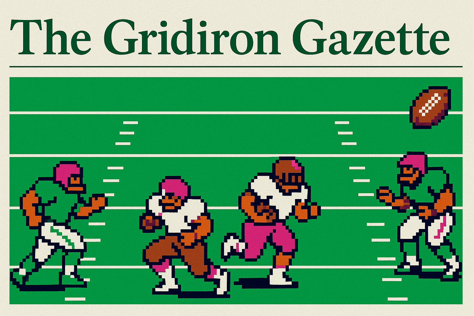 The Gridiron Gazette Logo